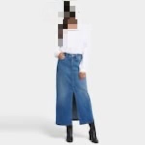 NYDJ EUC Denim Maxi Skirt Wore Once